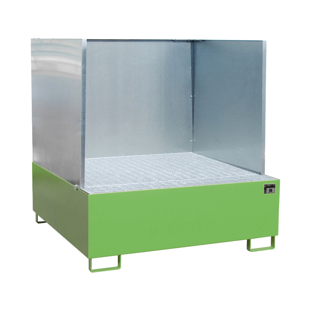 BAUER Südlohn Auffangwanne Typ AW 800/SW RAL 6011 Resedagrün - Art.-Nr. 4402-22-2000-4