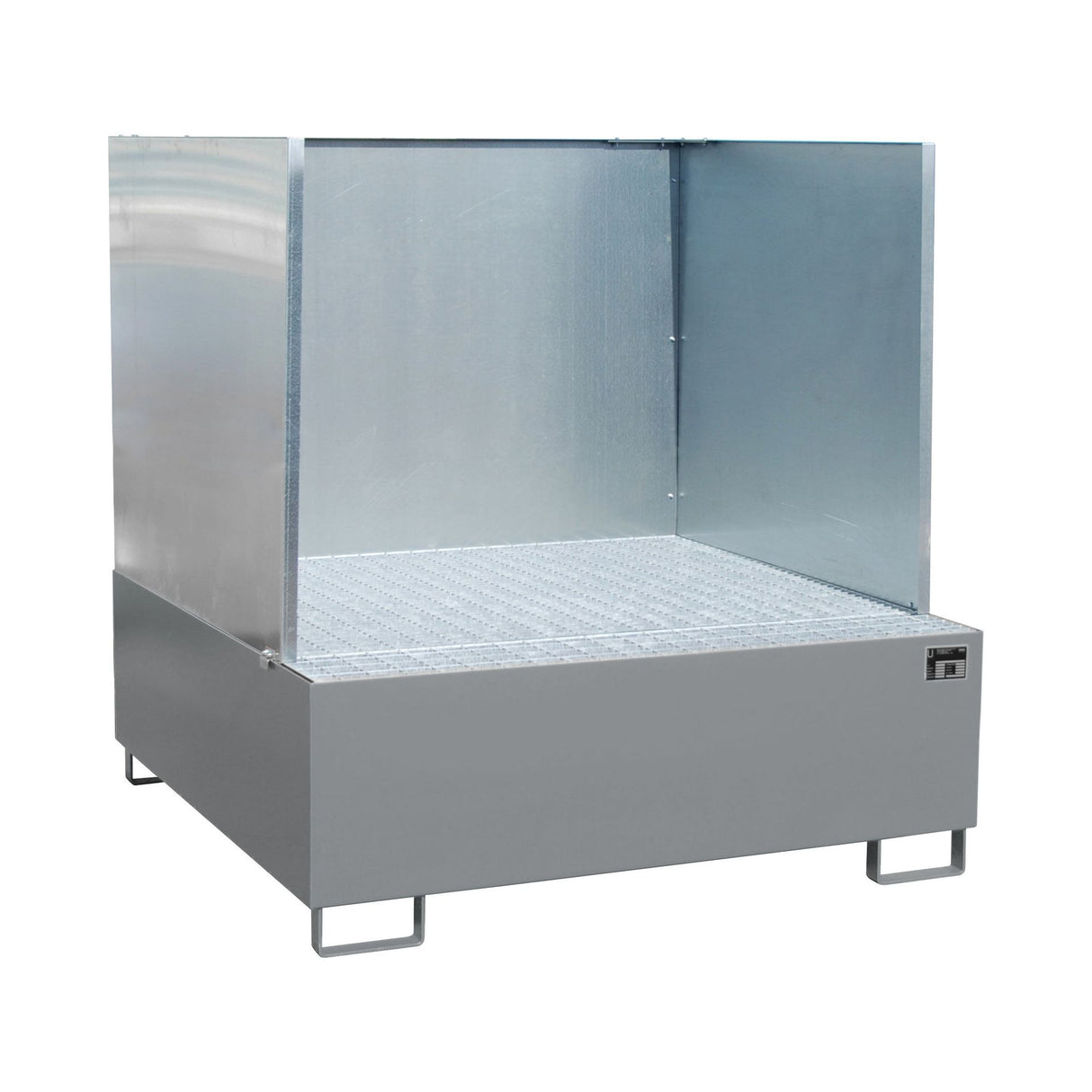 BAUER Südlohn Auffangwanne Typ AW 800/SW RAL 7005 Mausgrau - Art.-Nr. 4402-22-2000-5