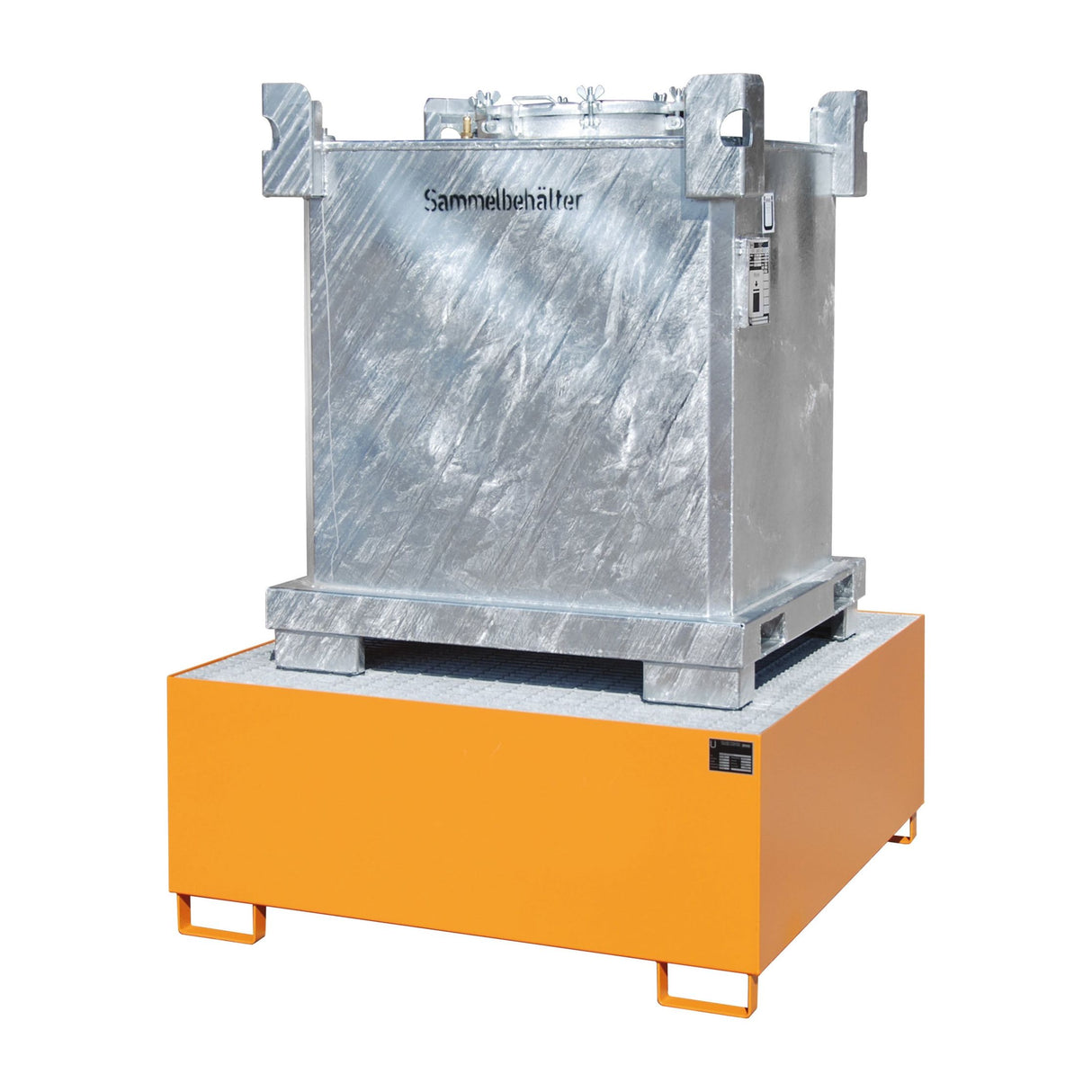 BAUER Südlohn Auffangwanne Typ AW 1000 RAL 2000 Gelborange - Art.-Nr. 4402-23-0000-1