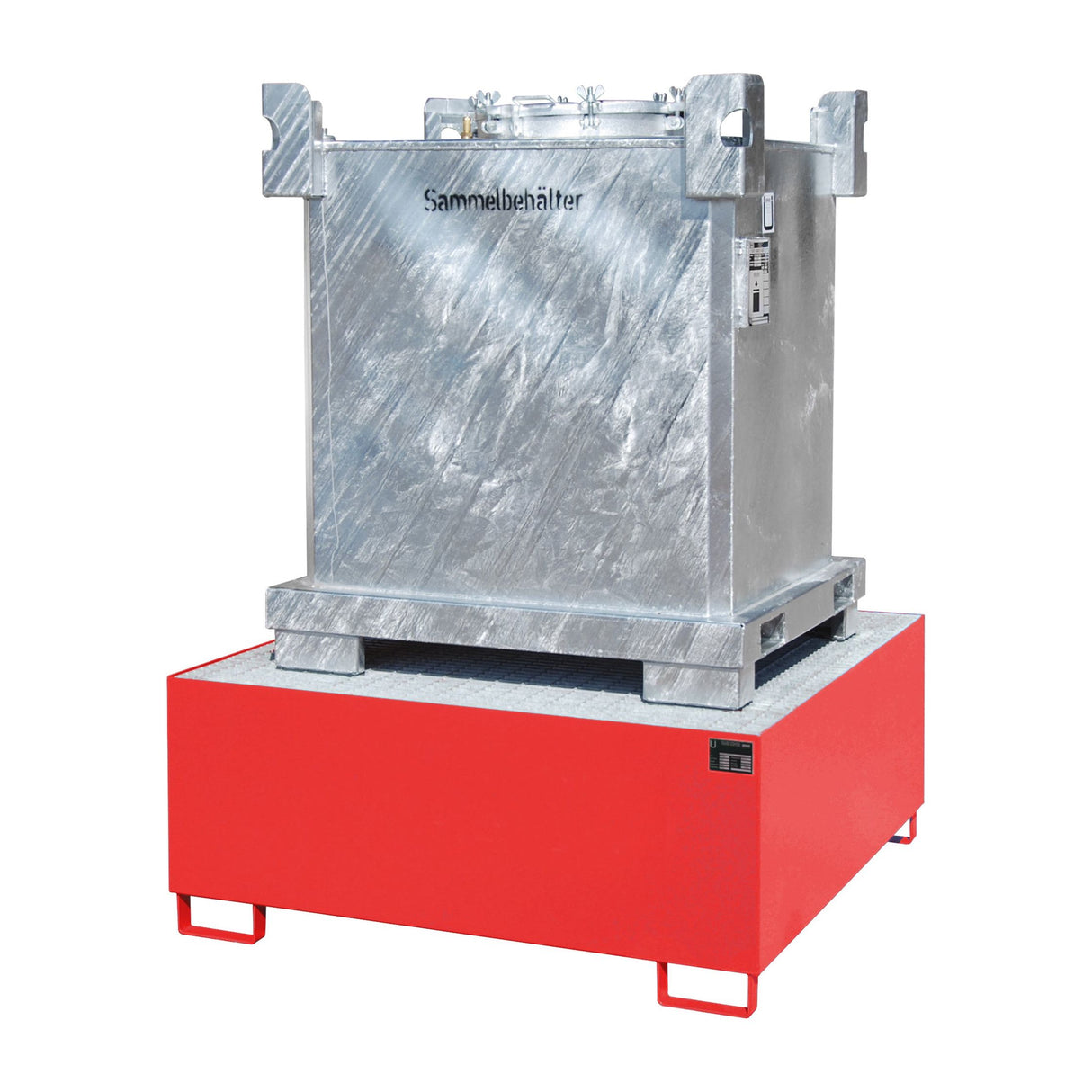 BAUER Südlohn Auffangwanne Typ AW 1000 RAL 3000 Feuerrot - Art.-Nr. 4402-23-0000-2