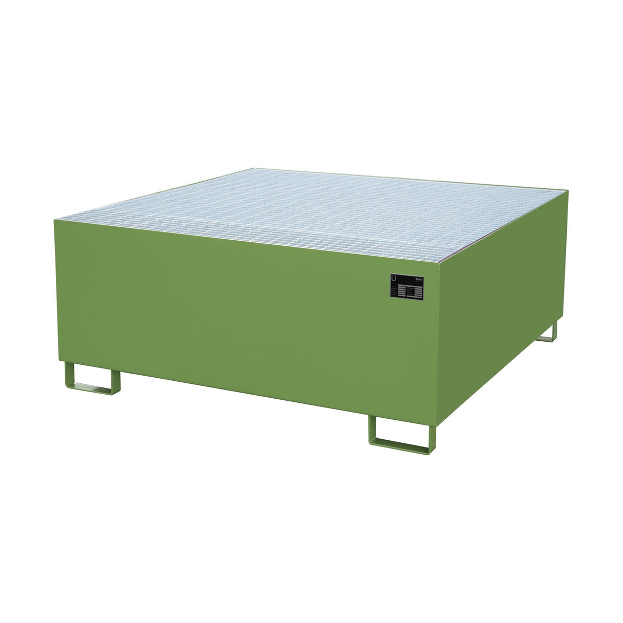 BAUER Südlohn Auffangwanne Typ AW 1000 RAL 6011 Resedagrün - Art.-Nr. 4402-23-0000-4