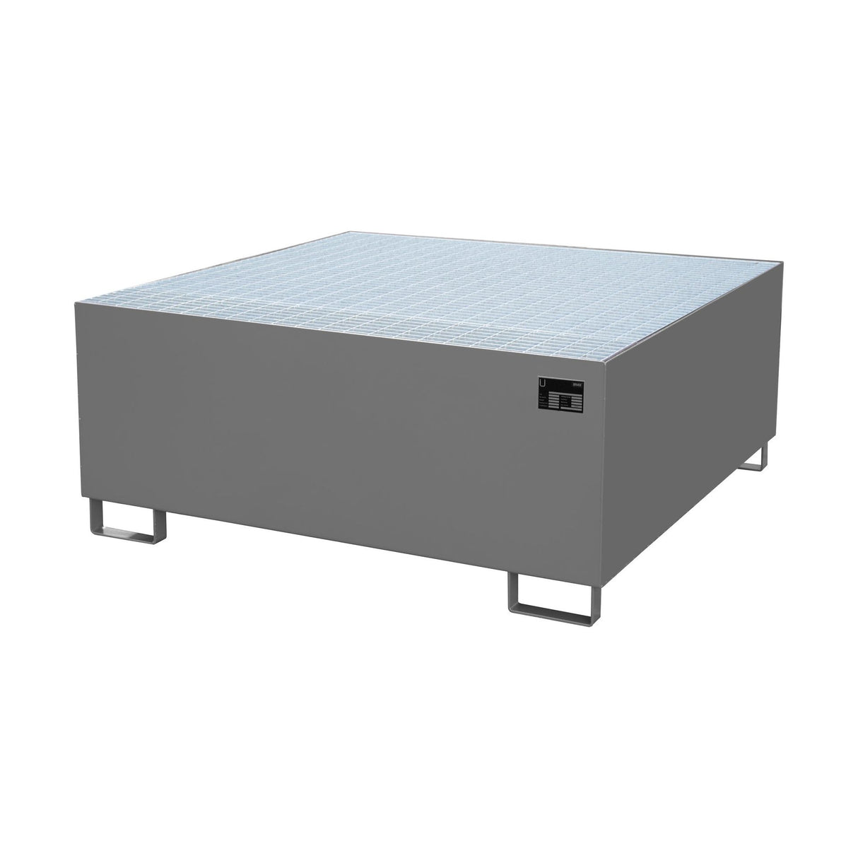 BAUER Südlohn Auffangwanne Typ AW 1000 RAL 7005 Mausgrau - Art.-Nr. 4402-23-0000-5