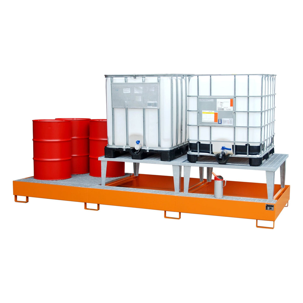 BAUER Südlohn Auffangwanne Typ AWA 32 RAL 2000 Gelborange - Art.-Nr. 4402-82-0000-1