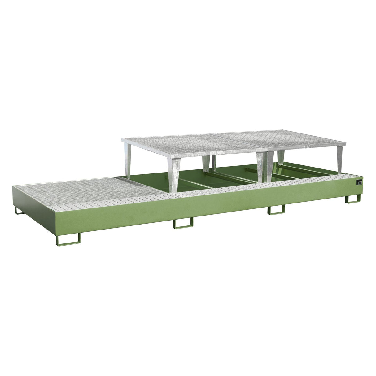 BAUER Südlohn Auffangwanne Typ AWA 32 RAL 6011 Resedagrün - Art.-Nr. 4402-82-0000-4