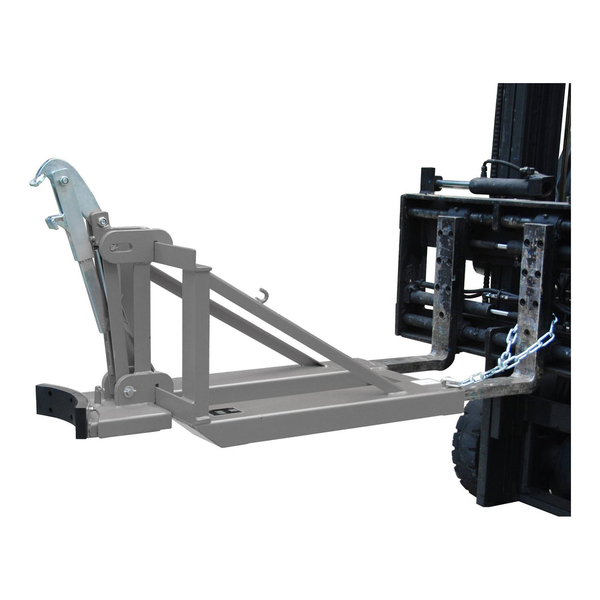 BAUER Südlohn Fasslifter Typ RS-I/D 91 RAL 7005 Mausgrau - Art.-Nr. 4408-01-0000-5