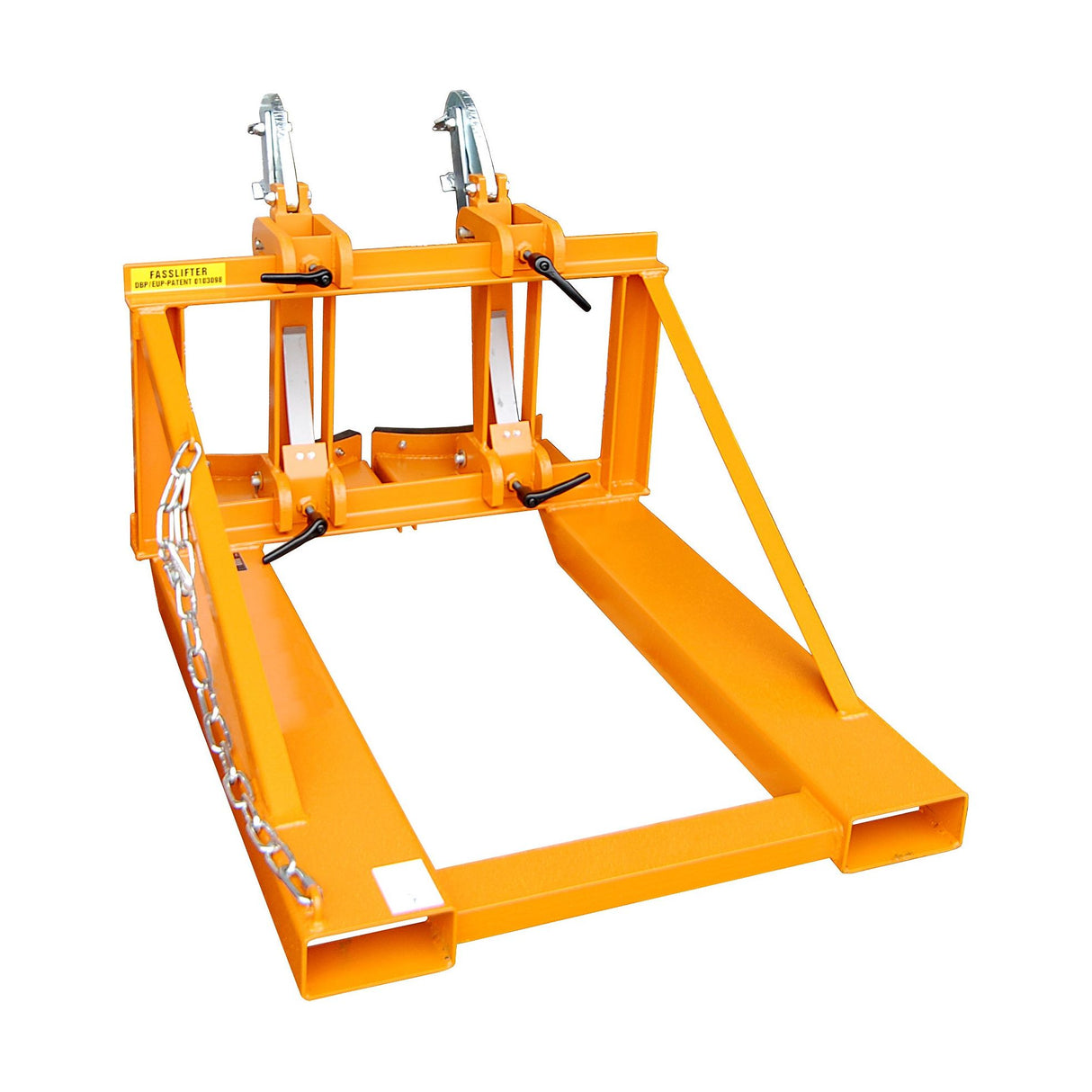 BAUER Südlohn Fasslifter Typ RS-II/D 91 RAL 2000 Gelborange - Art.-Nr. 4408-03-0000-1