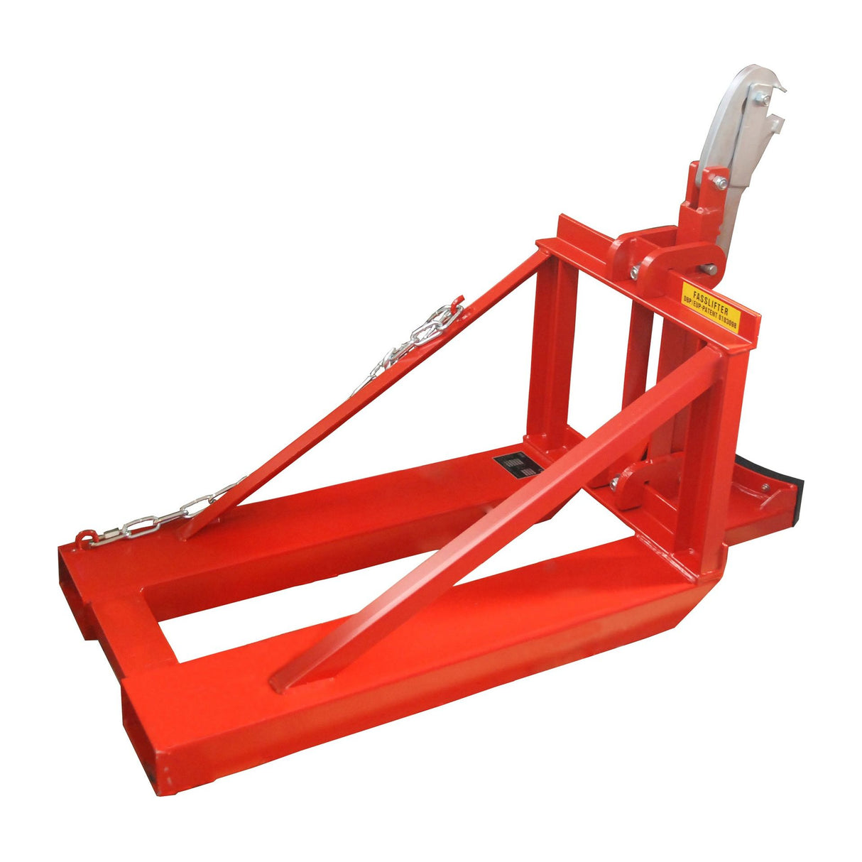 BAUER Südlohn Fasslifter Typ RS-I/M RAL 3000 Feuerrot - Art.-Nr. 4408-07-0000-2