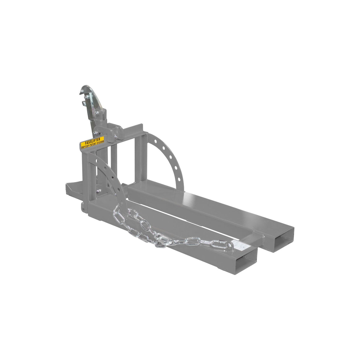 BAUER Südlohn Fasslifter Typ RS 60-I RAL 7005 Mausgrau - Art.-Nr. 4408-30-0000-5