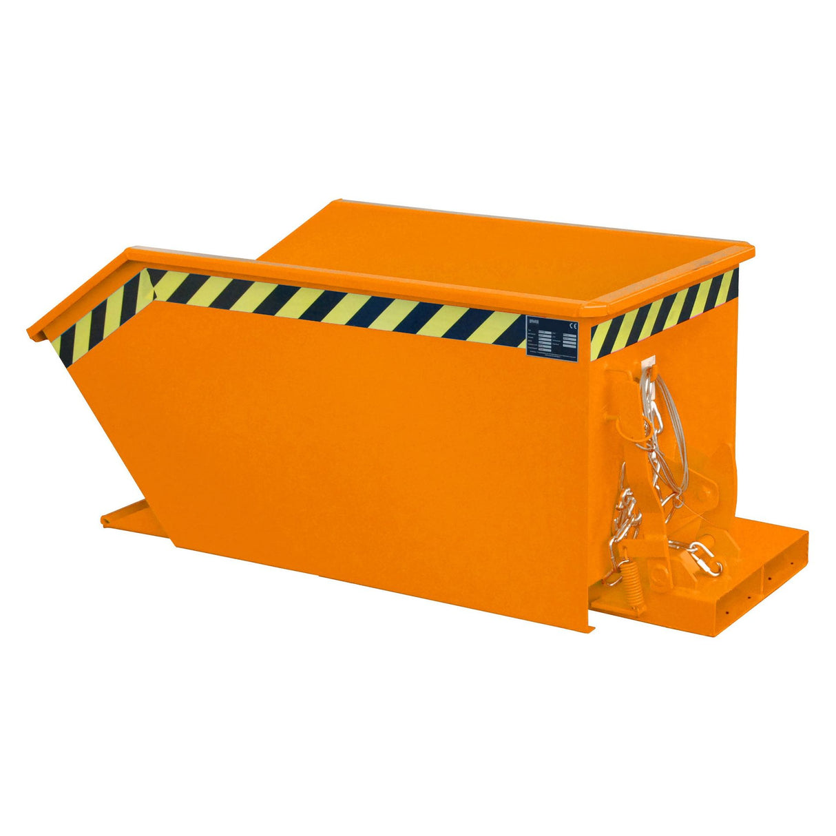 BAUER Südlohn Kippbehälter Typ GU 300 RAL 2000 Gelborange - Art.-Nr. 4409-01-0000-1