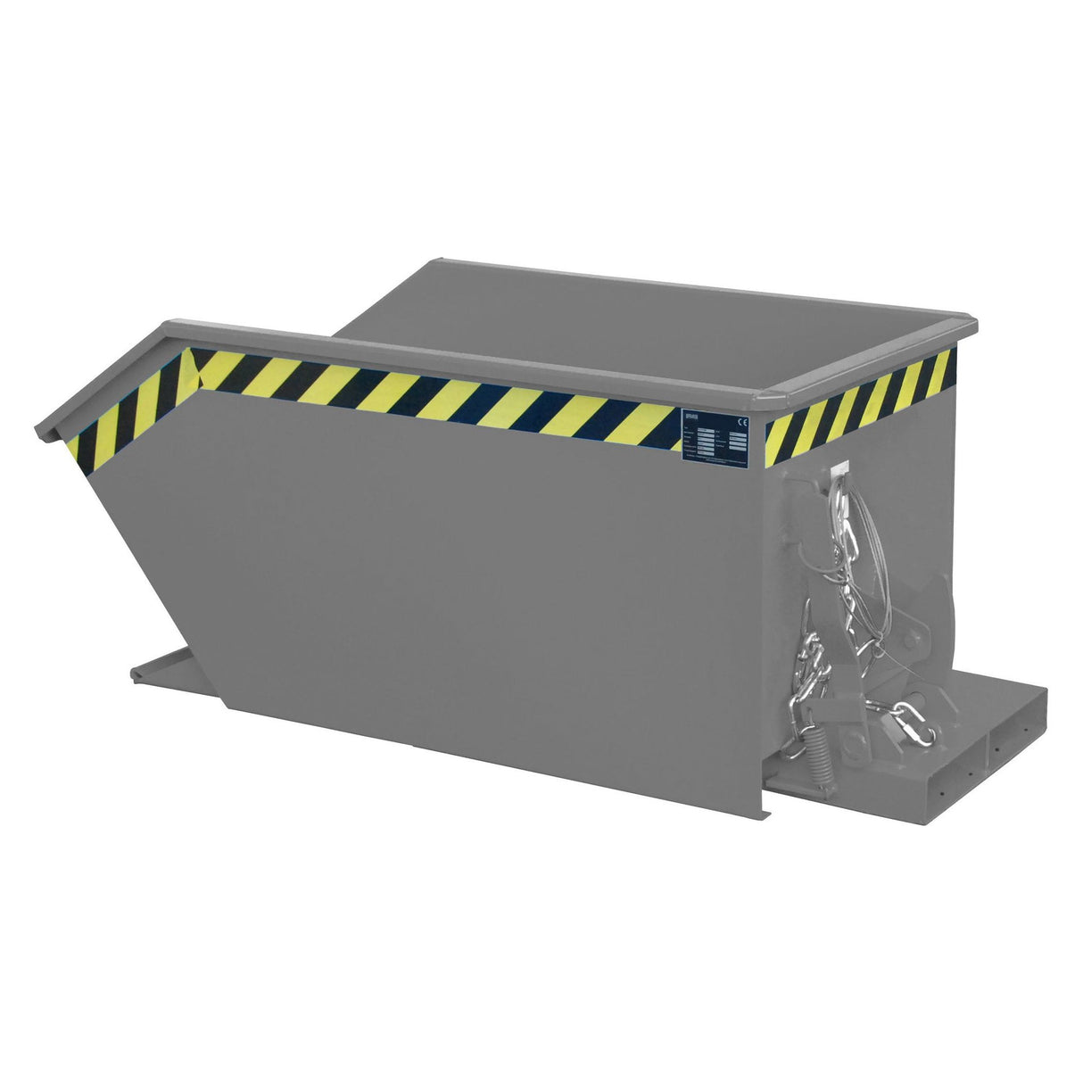 BAUER Südlohn Kippbehälter Typ GU 300 RAL 7005 Mausgrau - Art.-Nr. 4409-01-0000-5