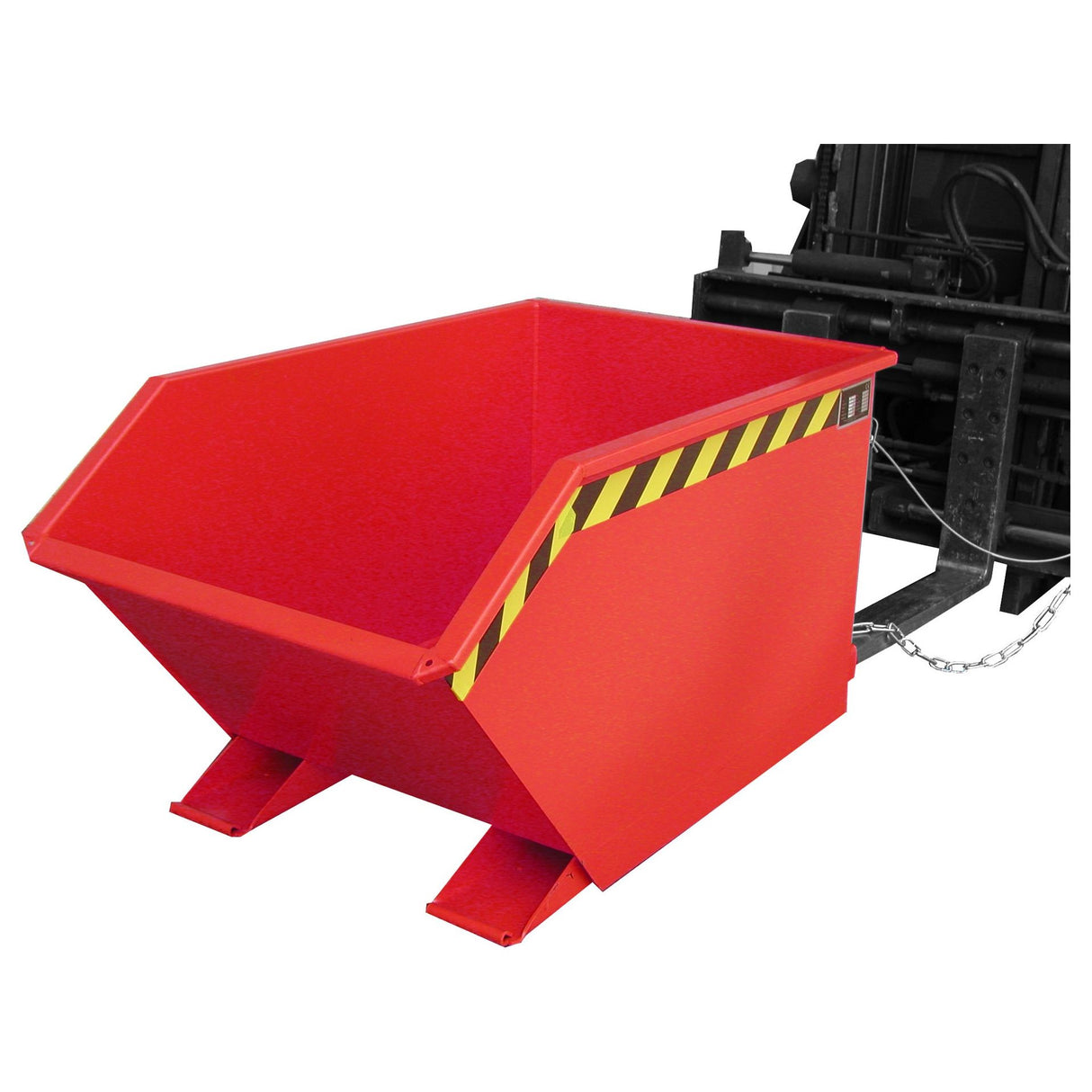 BAUER Südlohn Kippbehälter Typ GU 500 RAL 3000 Feuerrot - Art.-Nr. 4409-02-0000-2