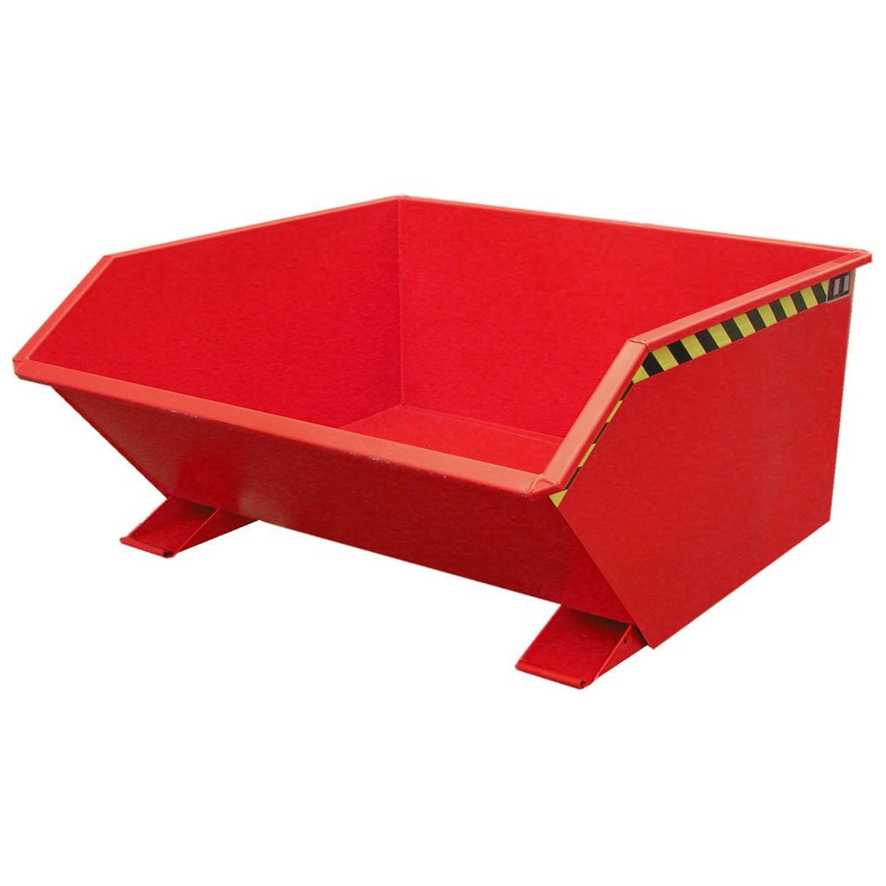 BAUER Südlohn Kippbehälter Typ GU 750 RAL 3000 Feuerrot - Art.-Nr. 4409-03-0000-2