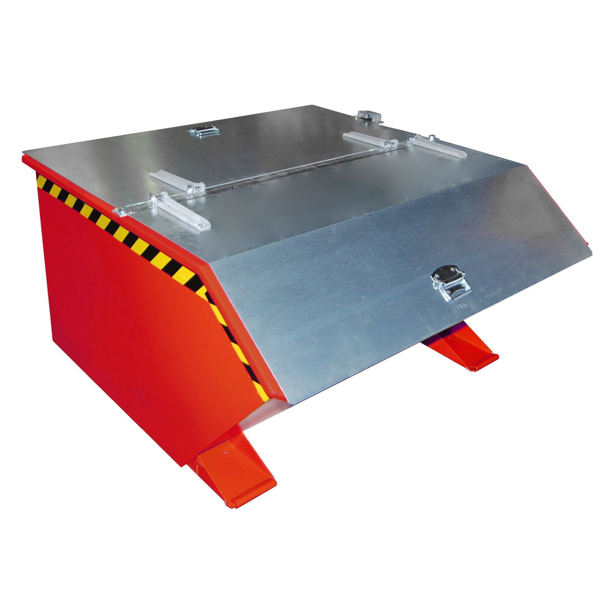 BAUER Südlohn Kippbehälter Typ GU 750 RAL 3000 Feuerrot - Art.-Nr. 4409-03-0000-2