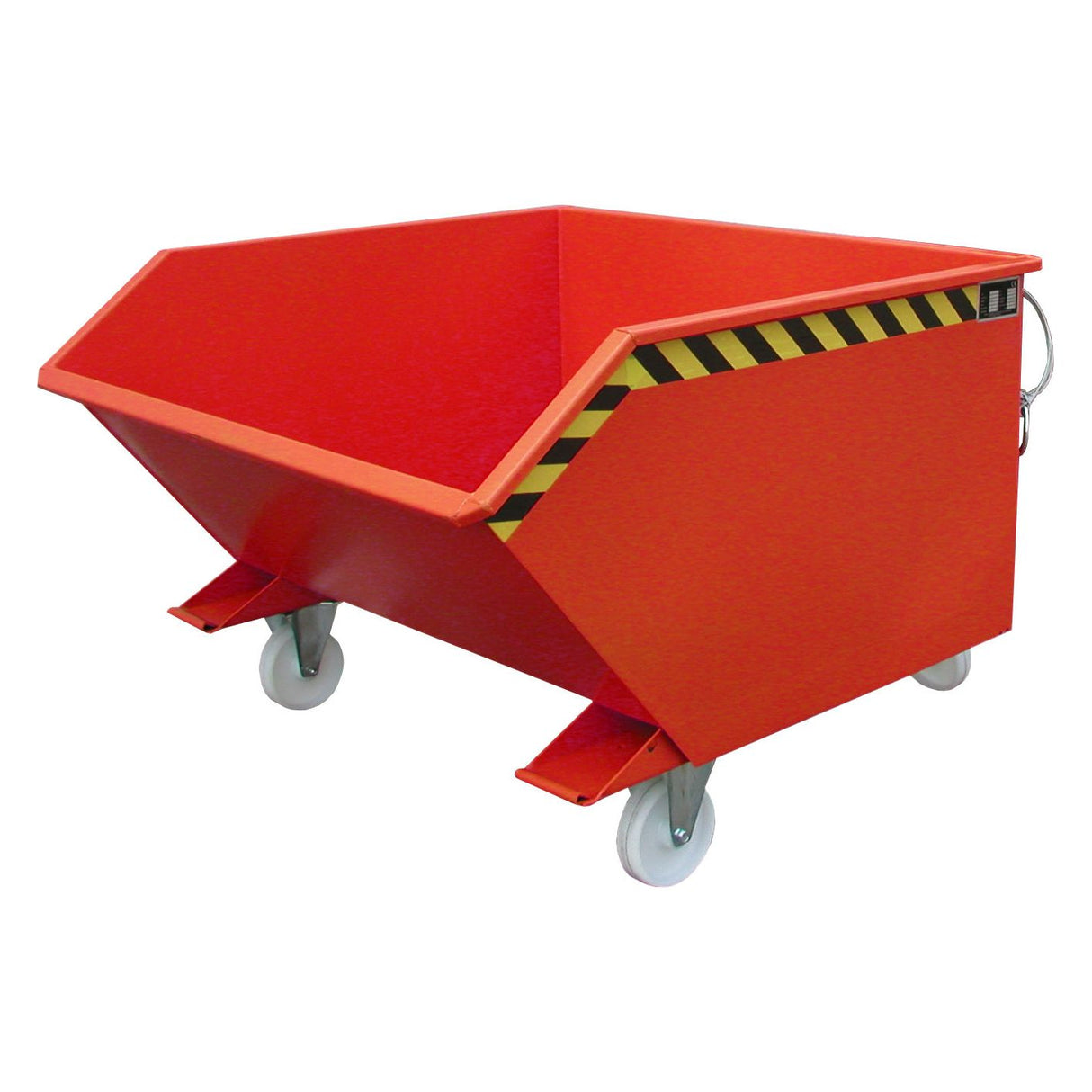 BAUER Südlohn Kippbehälter Typ GU 750 RAL 3000 Feuerrot - Art.-Nr. 4409-03-0000-2