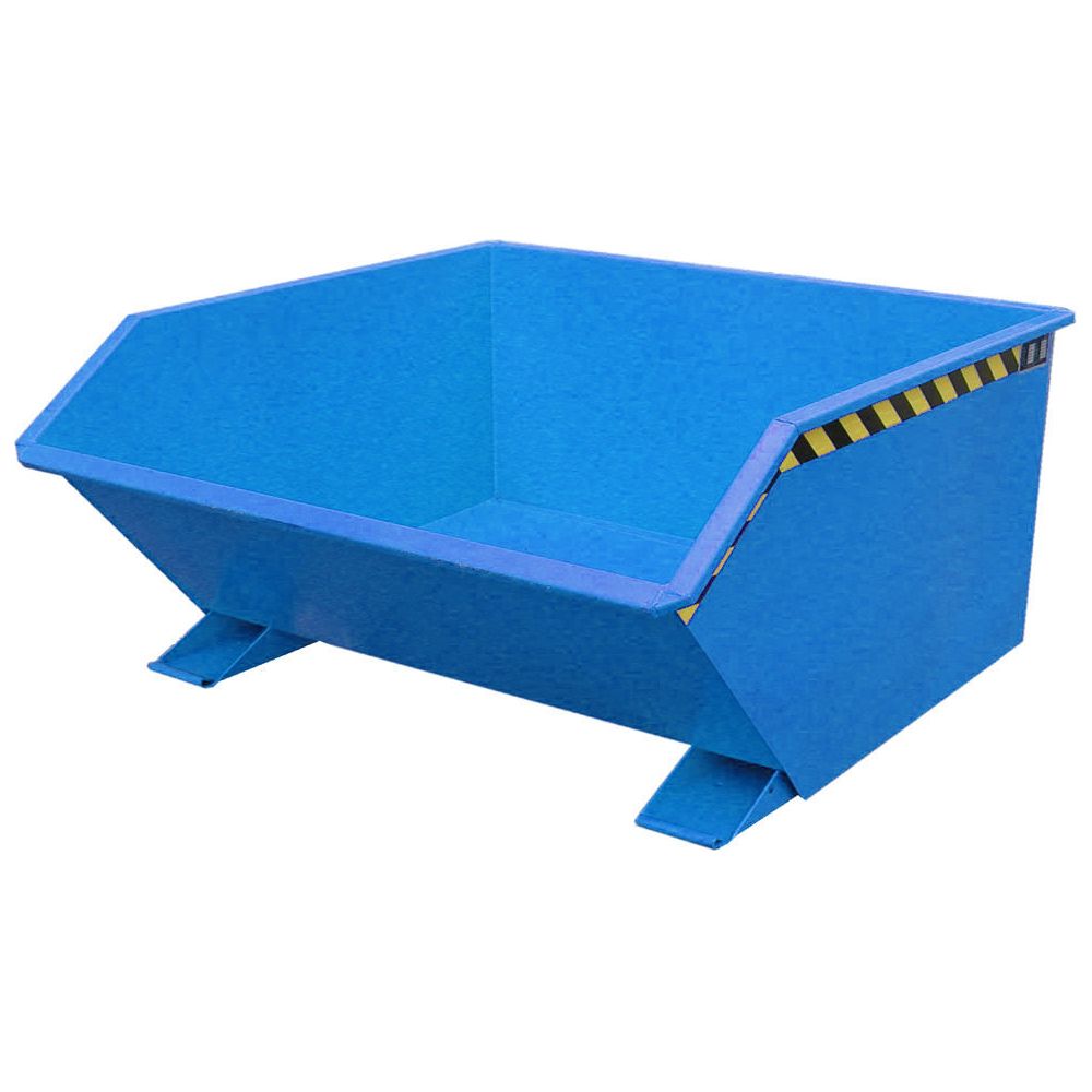 BAUER Südlohn Kippbehälter Typ GU 750 RAL 5012 Lichtblau - Art.-Nr. 4409-03-0000-3