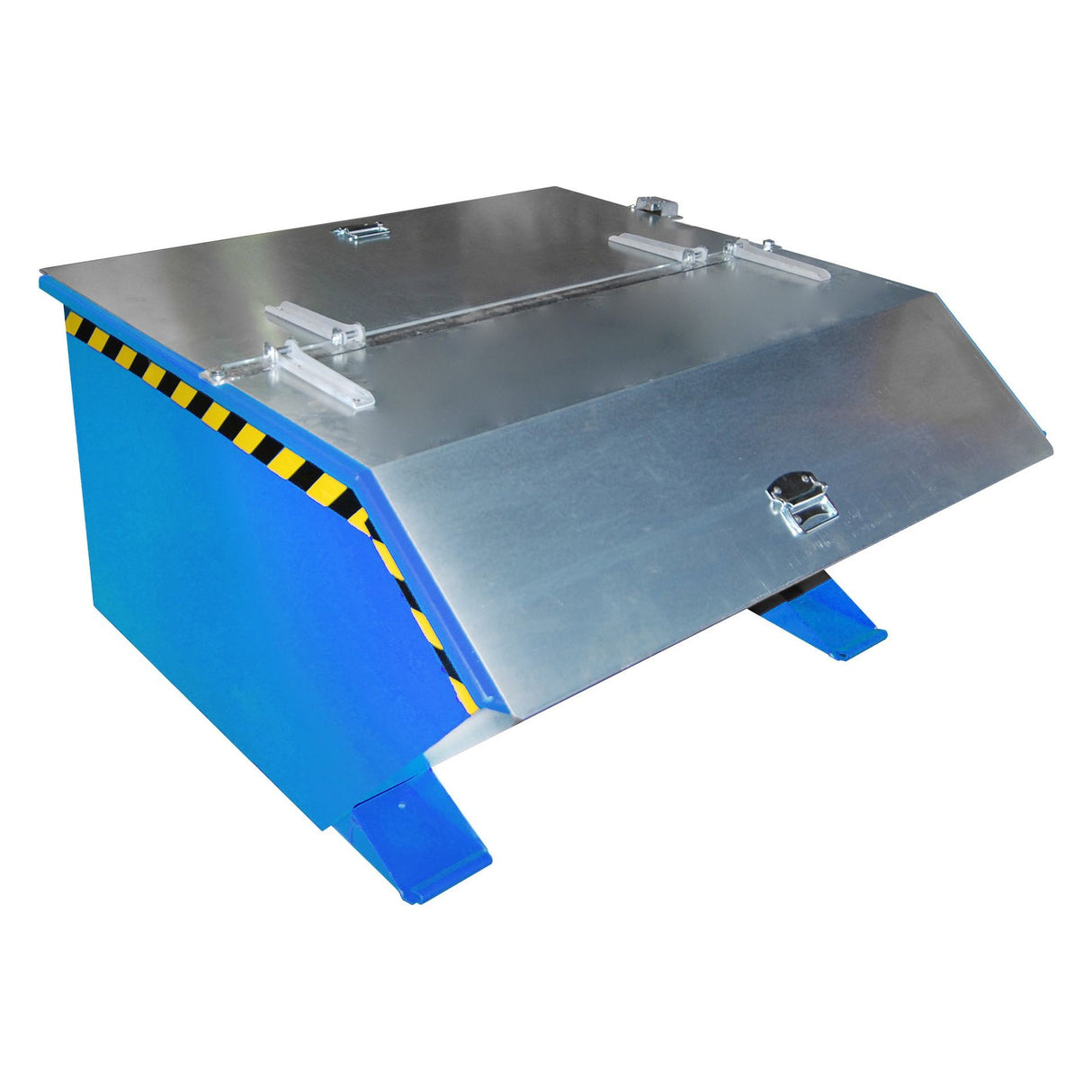 BAUER Südlohn Kippbehälter Typ GU 750 RAL 5012 Lichtblau - Art.-Nr. 4409-03-0000-3