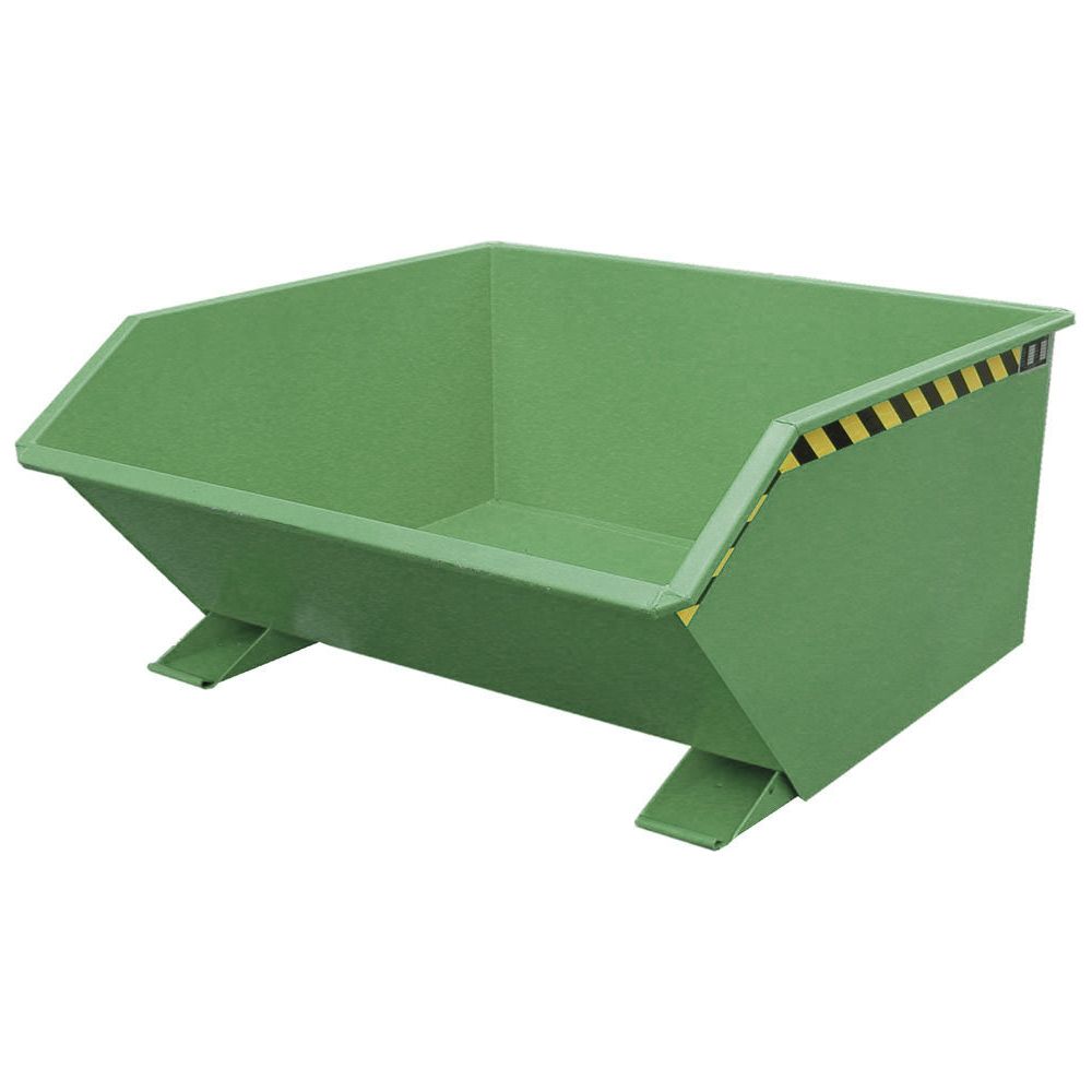 BAUER Südlohn Kippbehälter Typ GU 750 RAL 6011 Resedagrün - Art.-Nr. 4409-03-0000-4