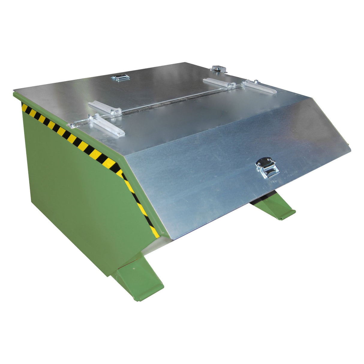 BAUER Südlohn Kippbehälter Typ GU 750 RAL 6011 Resedagrün - Art.-Nr. 4409-03-0000-4