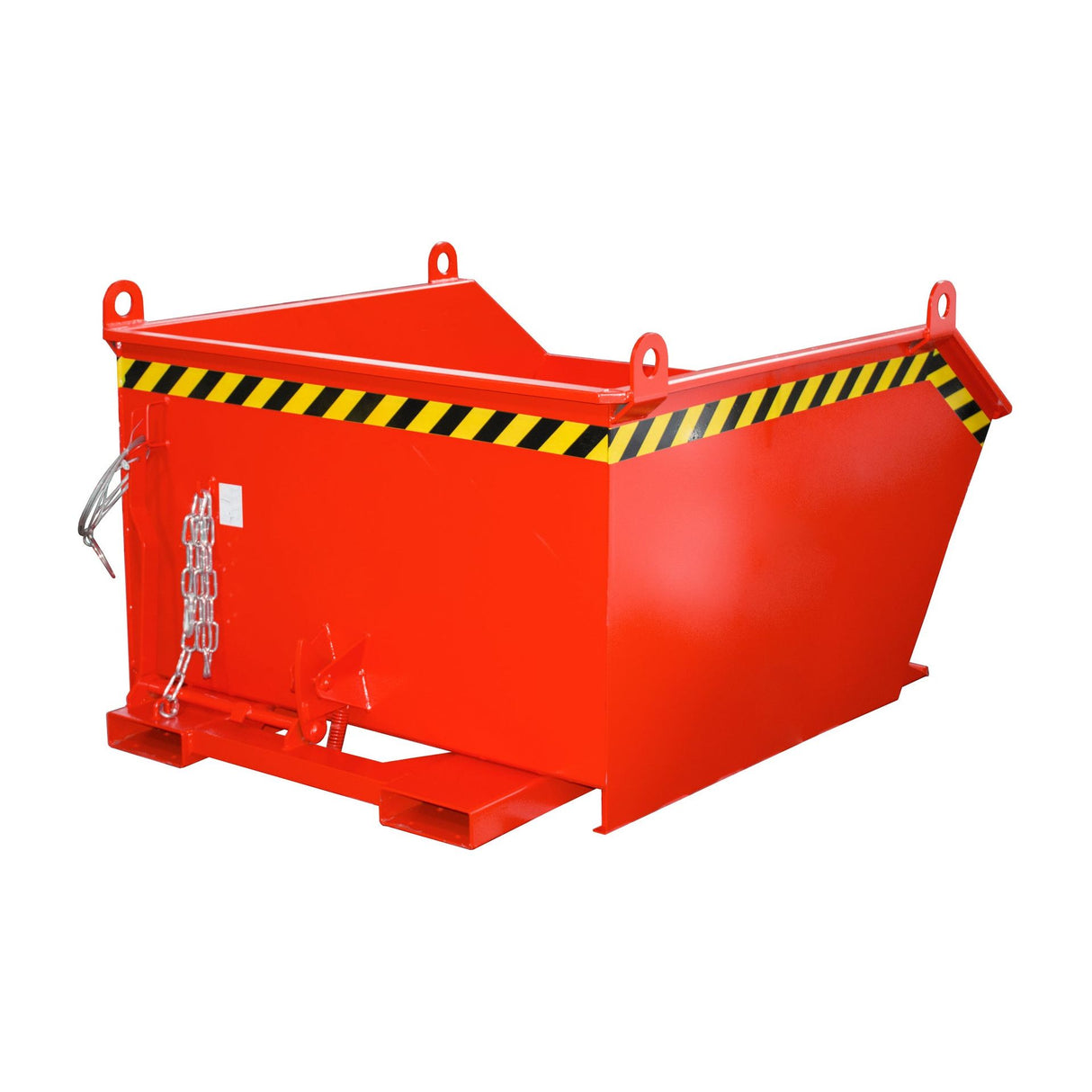 BAUER Südlohn Kippbehälter Typ GU 1000 RAL 3000 Feuerrot - Art.-Nr. 4409-04-0000-2