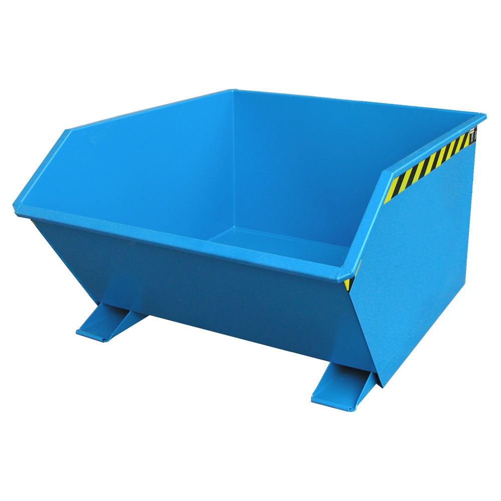 BAUER Südlohn Kippbehälter Typ GU 1000 RAL 5012 Lichtblau - Art.-Nr. 4409-04-0000-3