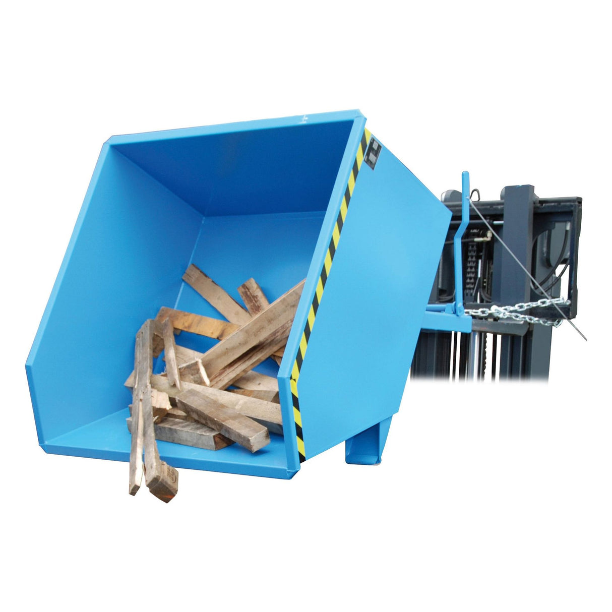 BAUER Südlohn Kippbehälter Typ GU 1000 RAL 5012 Lichtblau - Art.-Nr. 4409-04-0000-3