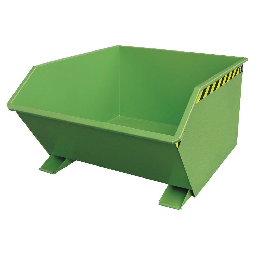 BAUER Südlohn Kippbehälter Typ GU 1000 RAL 6011 Resedagrün - Art.-Nr. 4409-04-0000-4