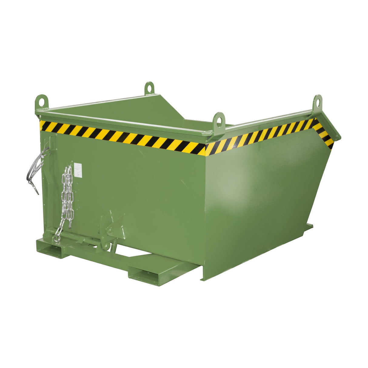 BAUER Südlohn Kippbehälter Typ GU 1000 RAL 6011 Resedagrün - Art.-Nr. 4409-04-0000-4