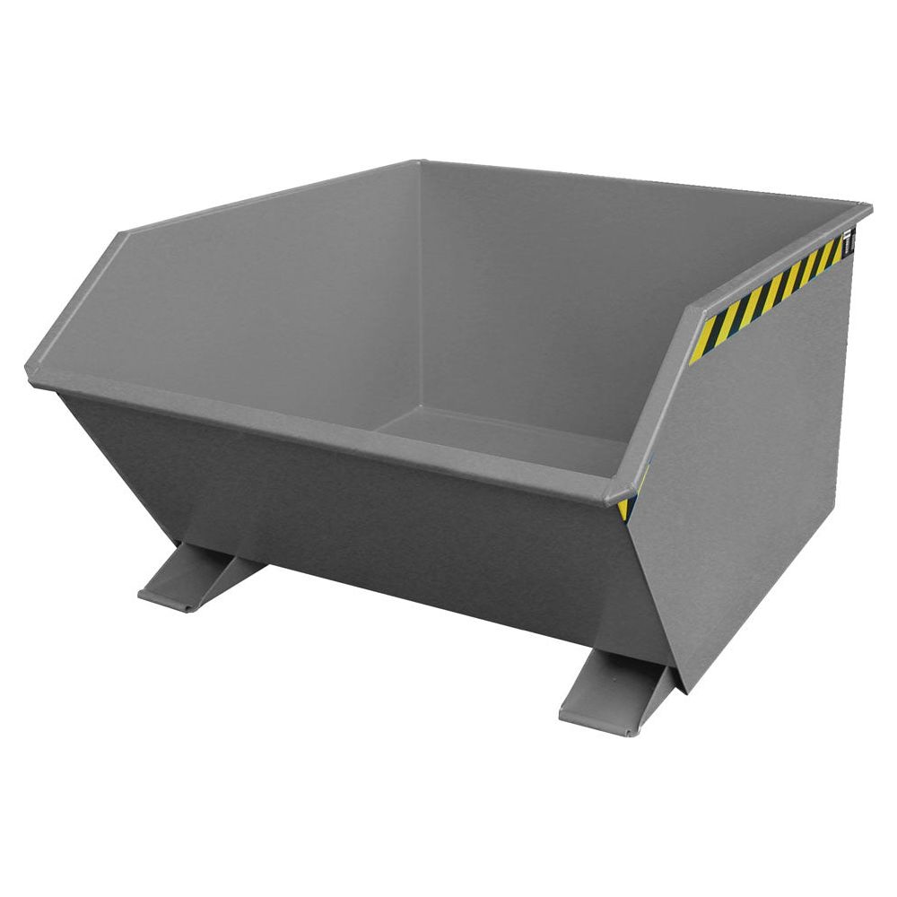 BAUER Südlohn Kippbehälter Typ GU 1000 RAL 7005 Mausgrau - Art.-Nr. 4409-04-0000-5