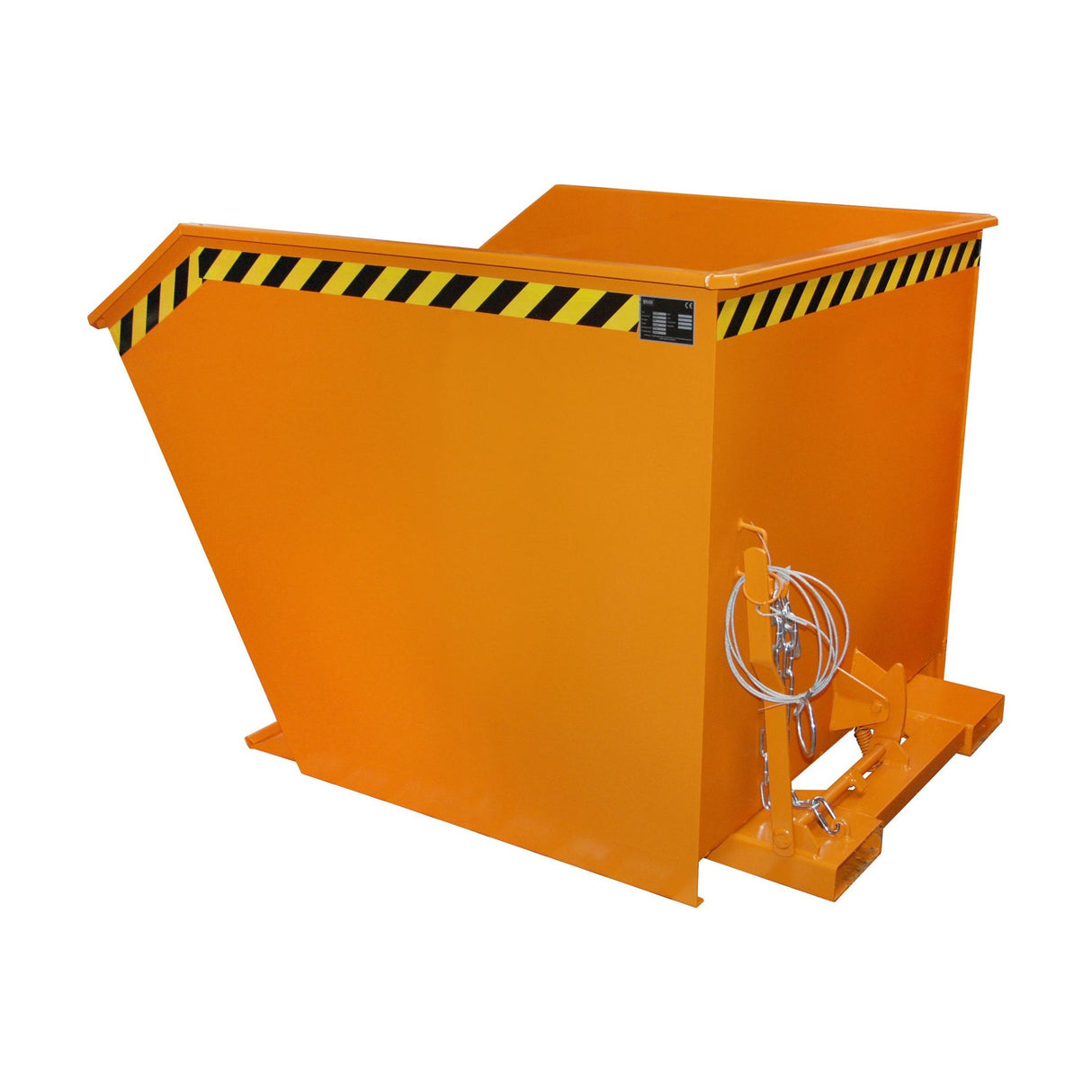 BAUER Südlohn Kippbehälter Typ GU 1500 RAL 2000 Gelborange - Art.-Nr. 4409-05-0000-1