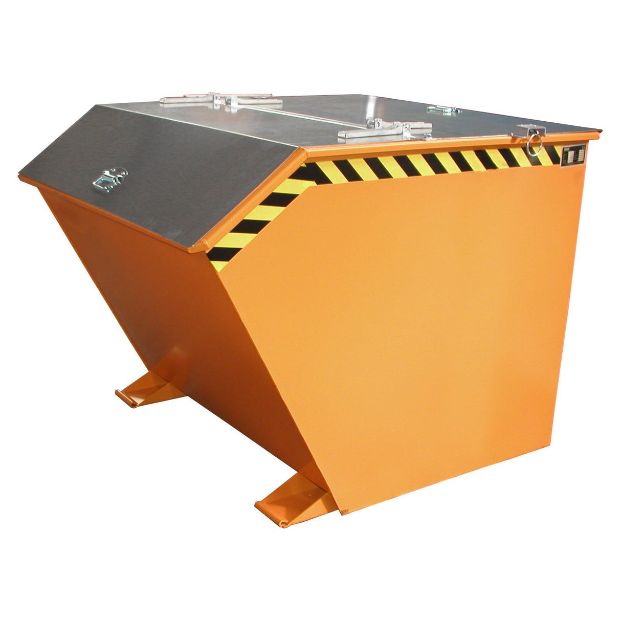 BAUER Südlohn Kippbehälter Typ GU 1500 RAL 2000 Gelborange - Art.-Nr. 4409-05-0000-1