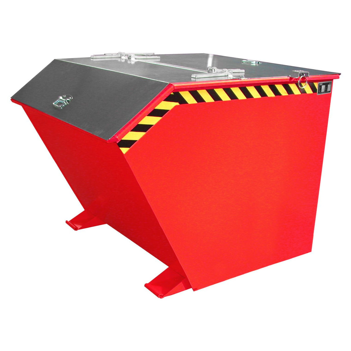 BAUER Südlohn Kippbehälter Typ GU 1500 RAL 3000 Feuerrot - Art.-Nr. 4409-05-0000-2