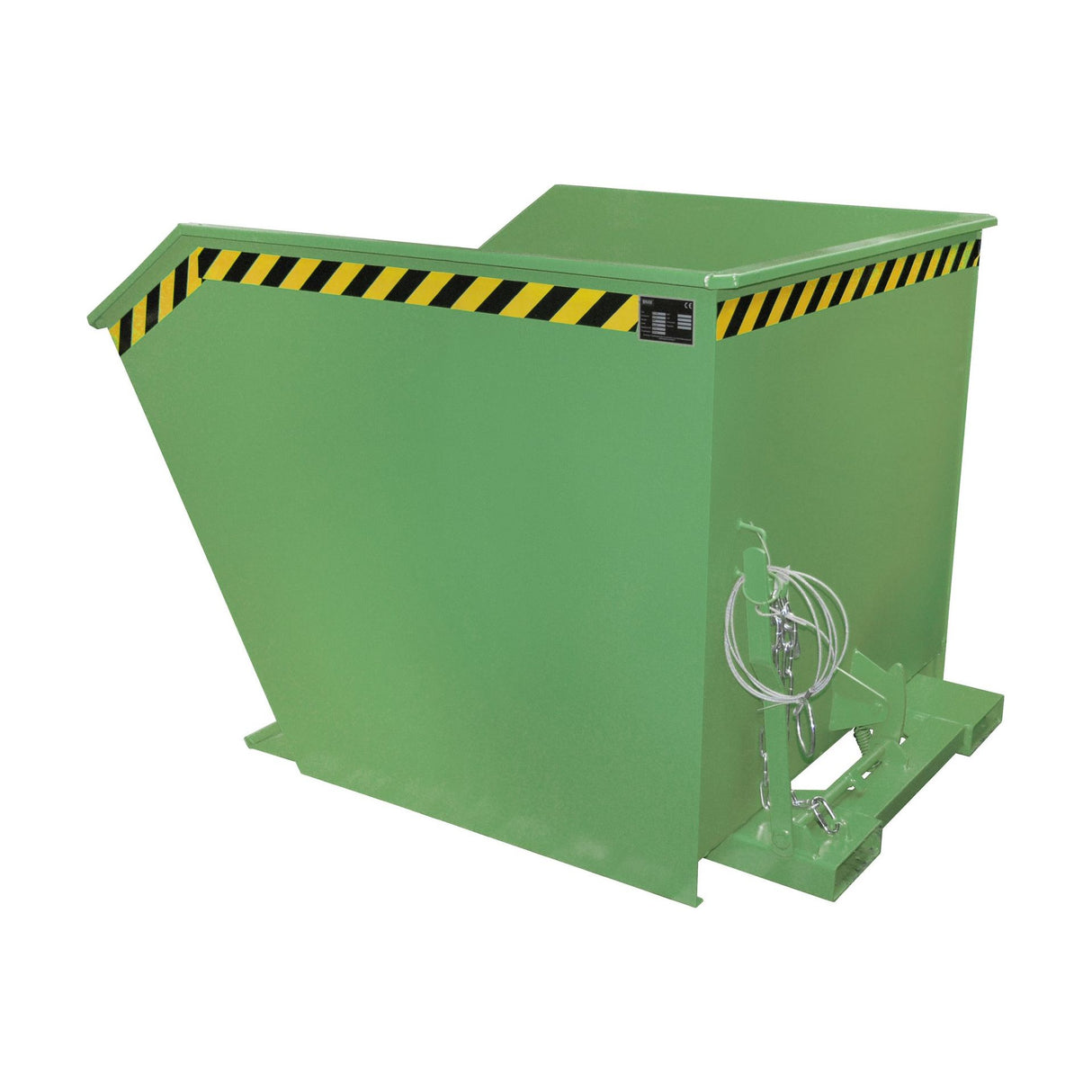 BAUER Südlohn Kippbehälter Typ GU 1500 RAL 6011 Resedagrün - Art.-Nr. 4409-05-0000-4