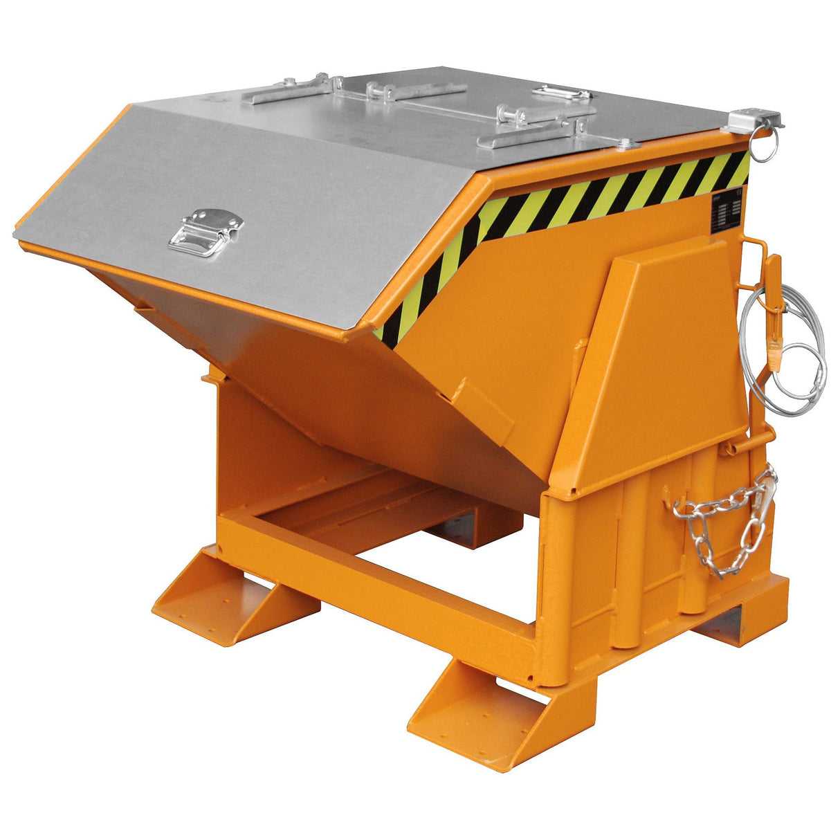 BAUER Südlohn Kippbehälter Typ BK 50 RAL 2000 Gelborange - Art.-Nr. 4410-02-0000-1