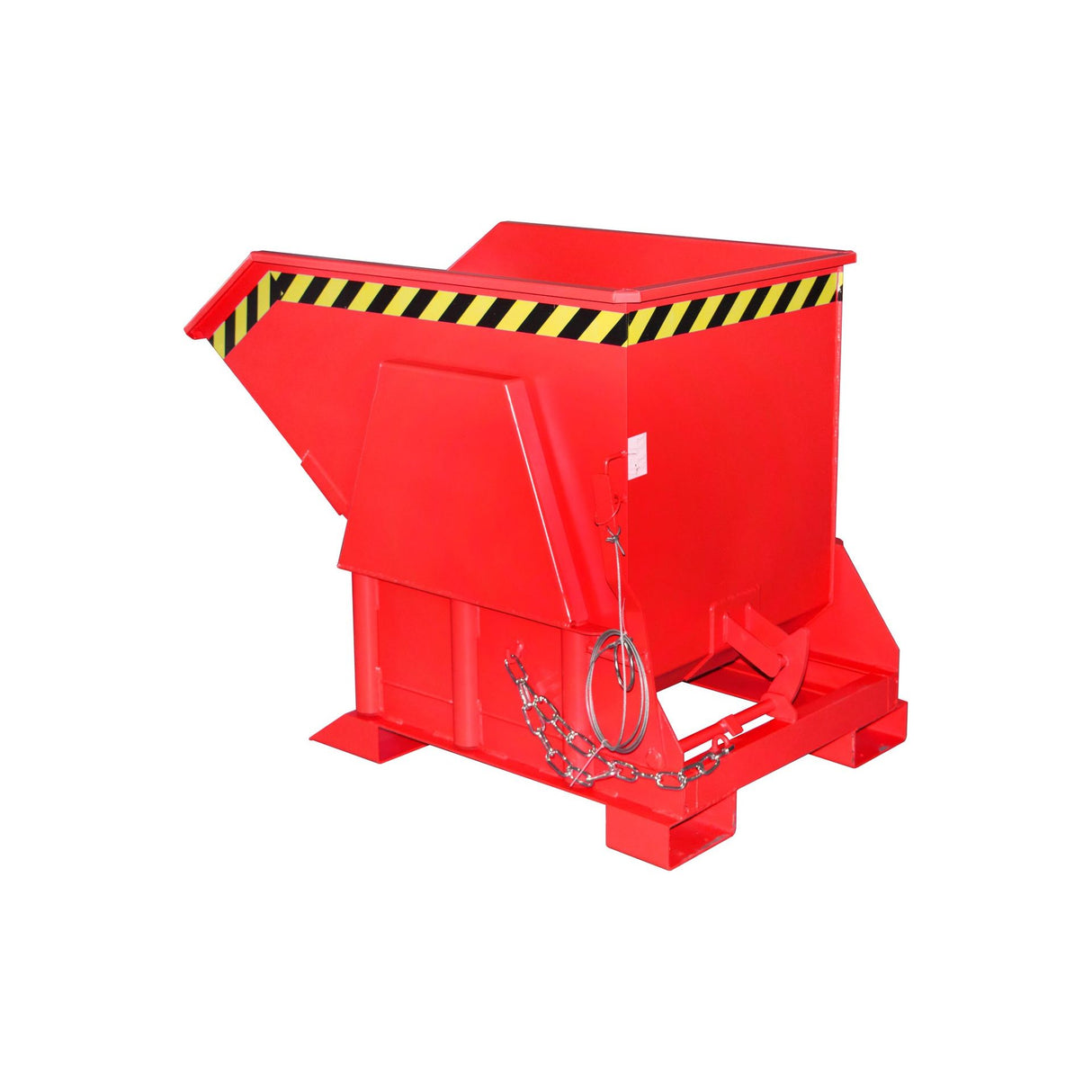 BAUER Südlohn Kippbehälter Typ BK 50 RAL 3000 Feuerrot - Art.-Nr. 4410-02-0000-2