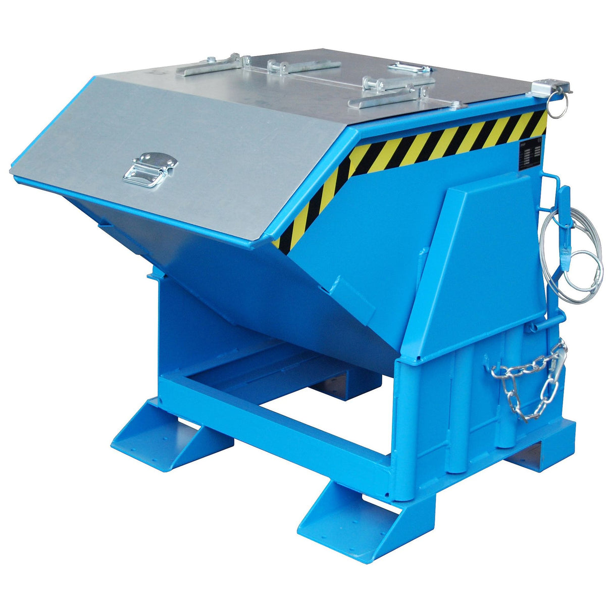 BAUER Südlohn Kippbehälter Typ BK 50 RAL 5012 Lichtblau - Art.-Nr. 4410-02-0000-3