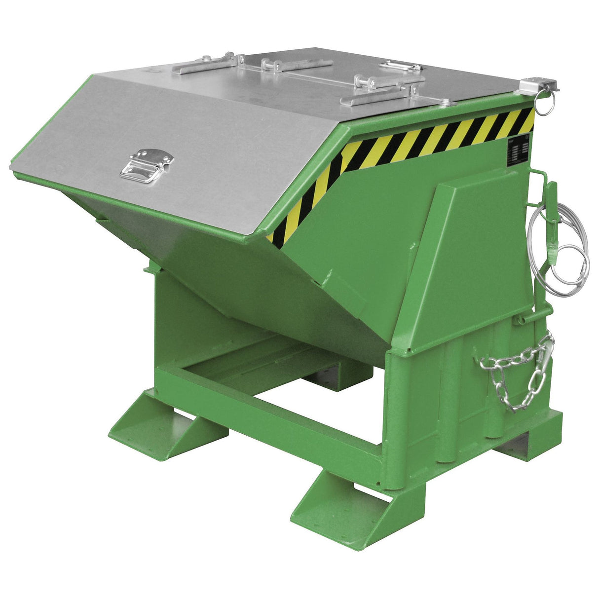 BAUER Südlohn Kippbehälter Typ BK 50 RAL 6011 Resedagrün - Art.-Nr. 4410-02-0000-4