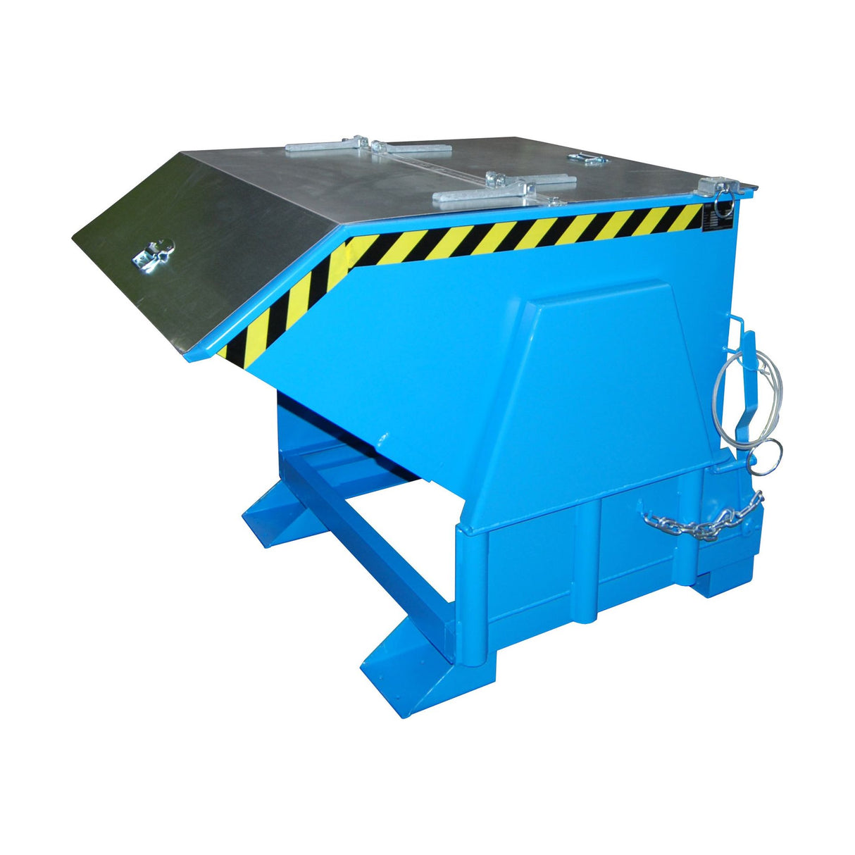 BAUER Südlohn Kippbehälter Typ BK 80 RAL 5012 Lichtblau - Art.-Nr. 4410-05-0000-3