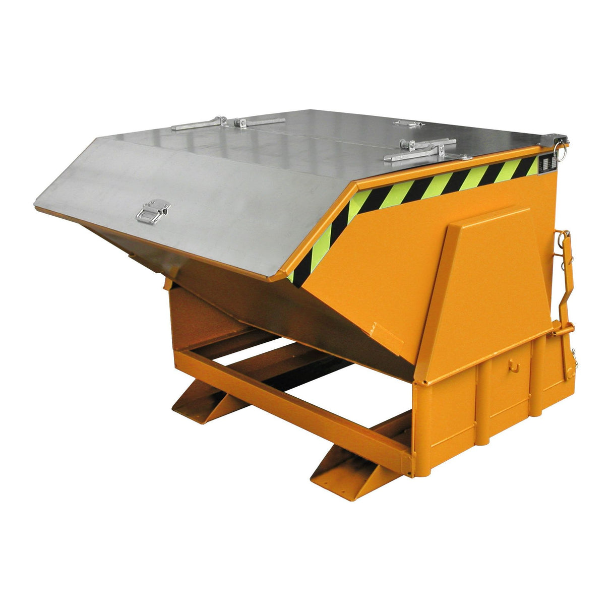 BAUER Südlohn Kippbehälter Typ BK 100 RAL 2000 Gelborange - Art.-Nr. 4410-07-0000-1