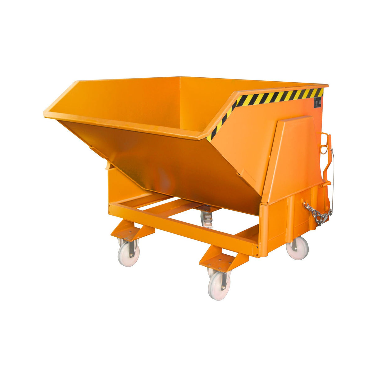 BAUER Südlohn Kippbehälter Typ BK 100 RAL 2000 Gelborange - Art.-Nr. 4410-07-0000-1