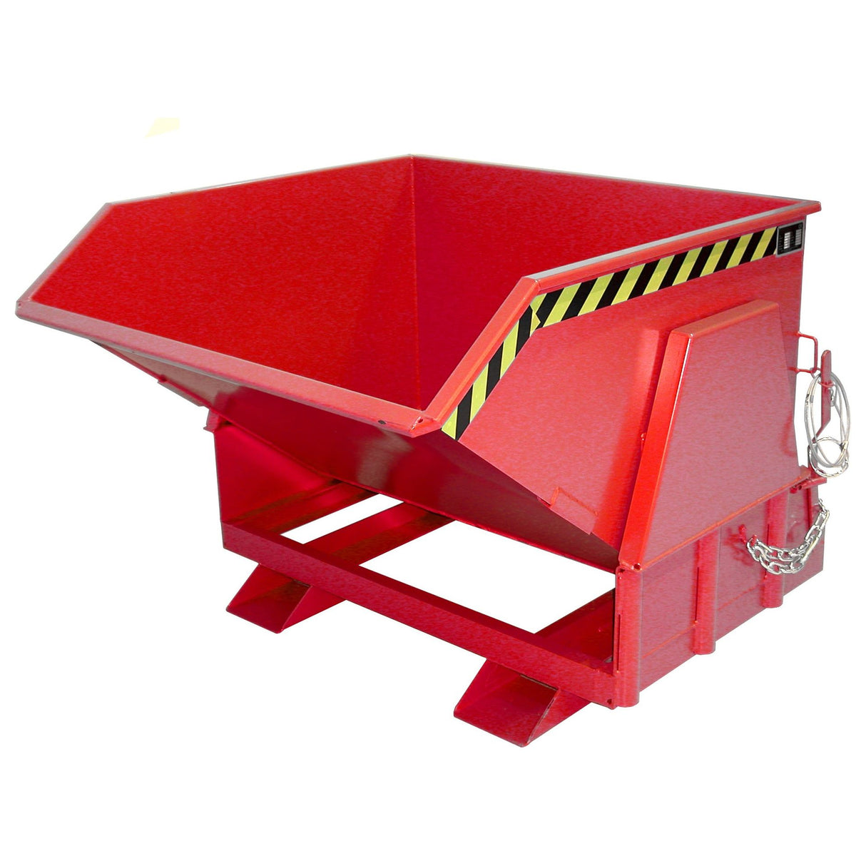 BAUER Südlohn Kippbehälter Typ BK 100 RAL 3000 Feuerrot - Art.-Nr. 4410-07-0000-2