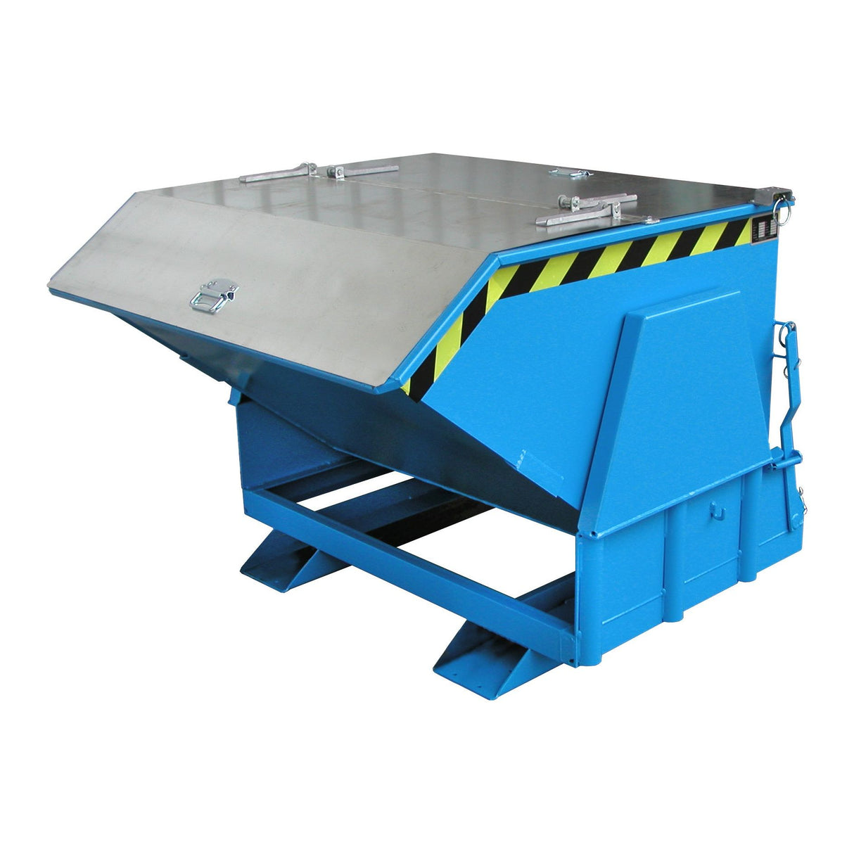 BAUER Südlohn Kippbehälter Typ BK 100 RAL 5012 Lichtblau - Art.-Nr. 4410-07-0000-3