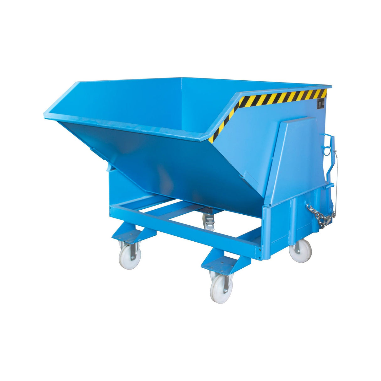 BAUER Südlohn Kippbehälter Typ BK 100 RAL 5012 Lichtblau - Art.-Nr. 4410-07-0000-3