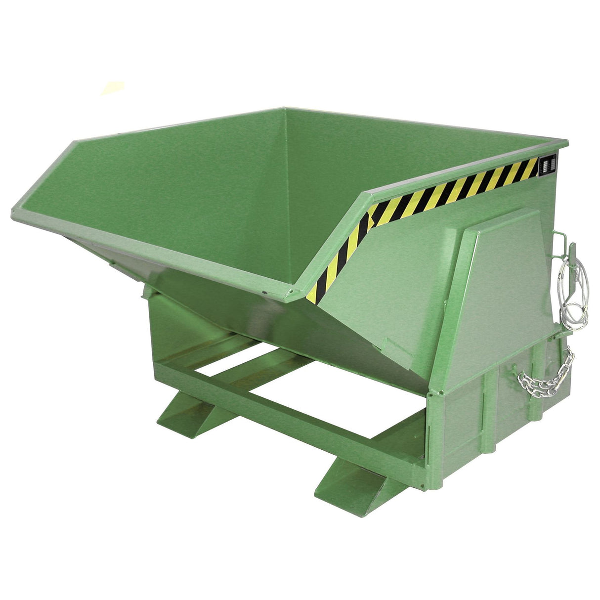 BAUER Südlohn Kippbehälter Typ BK 100 RAL 6011 Resedagrün - Art.-Nr. 4410-07-0000-4