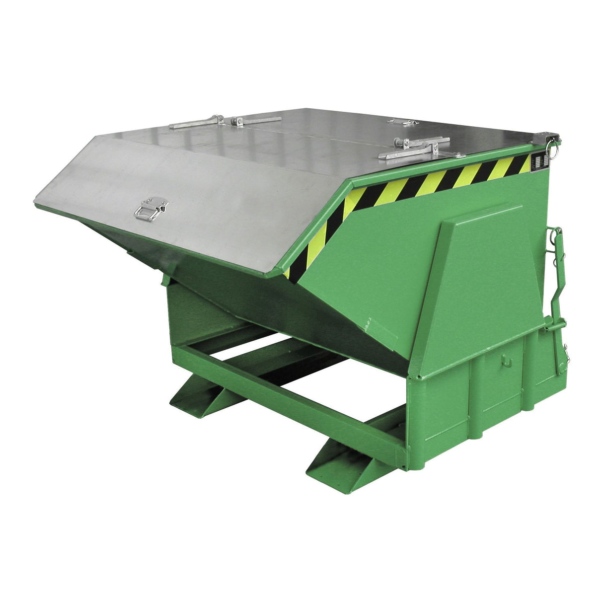 BAUER Südlohn Kippbehälter Typ BK 100 RAL 6011 Resedagrün - Art.-Nr. 4410-07-0000-4