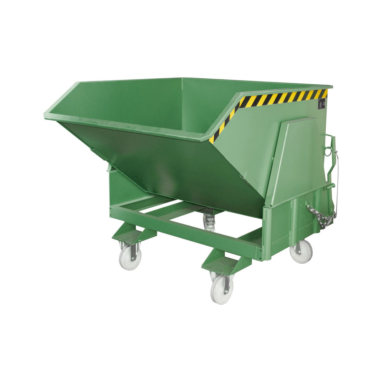 BAUER Südlohn Kippbehälter Typ BK 100 RAL 6011 Resedagrün - Art.-Nr. 4410-07-0000-4