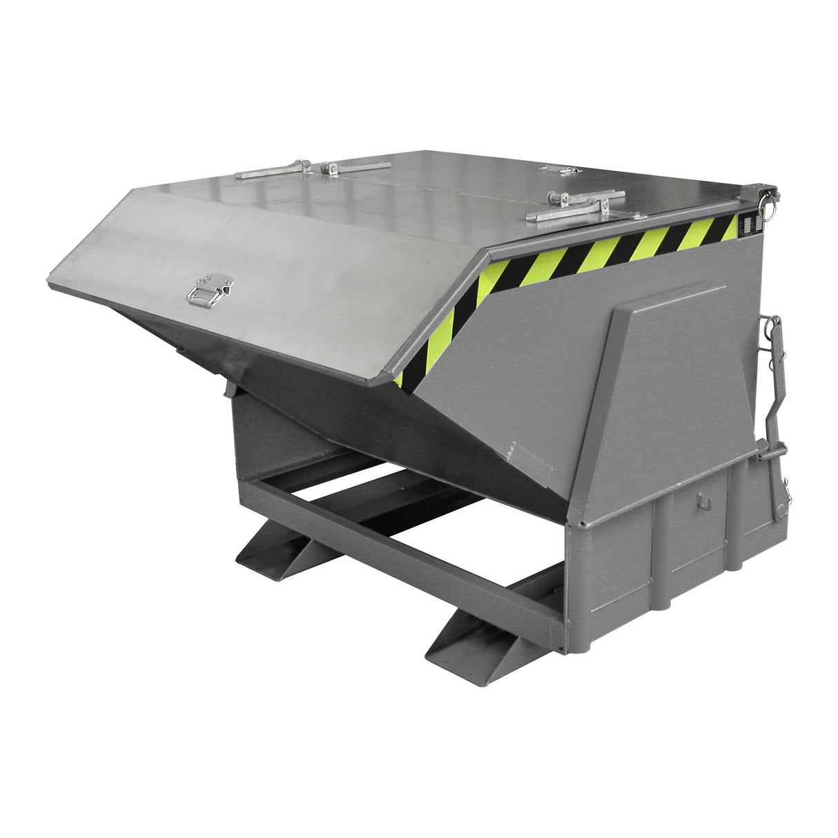 BAUER Südlohn Kippbehälter Typ BK 100 RAL 7005 Mausgrau - Art.-Nr. 4410-07-0000-5