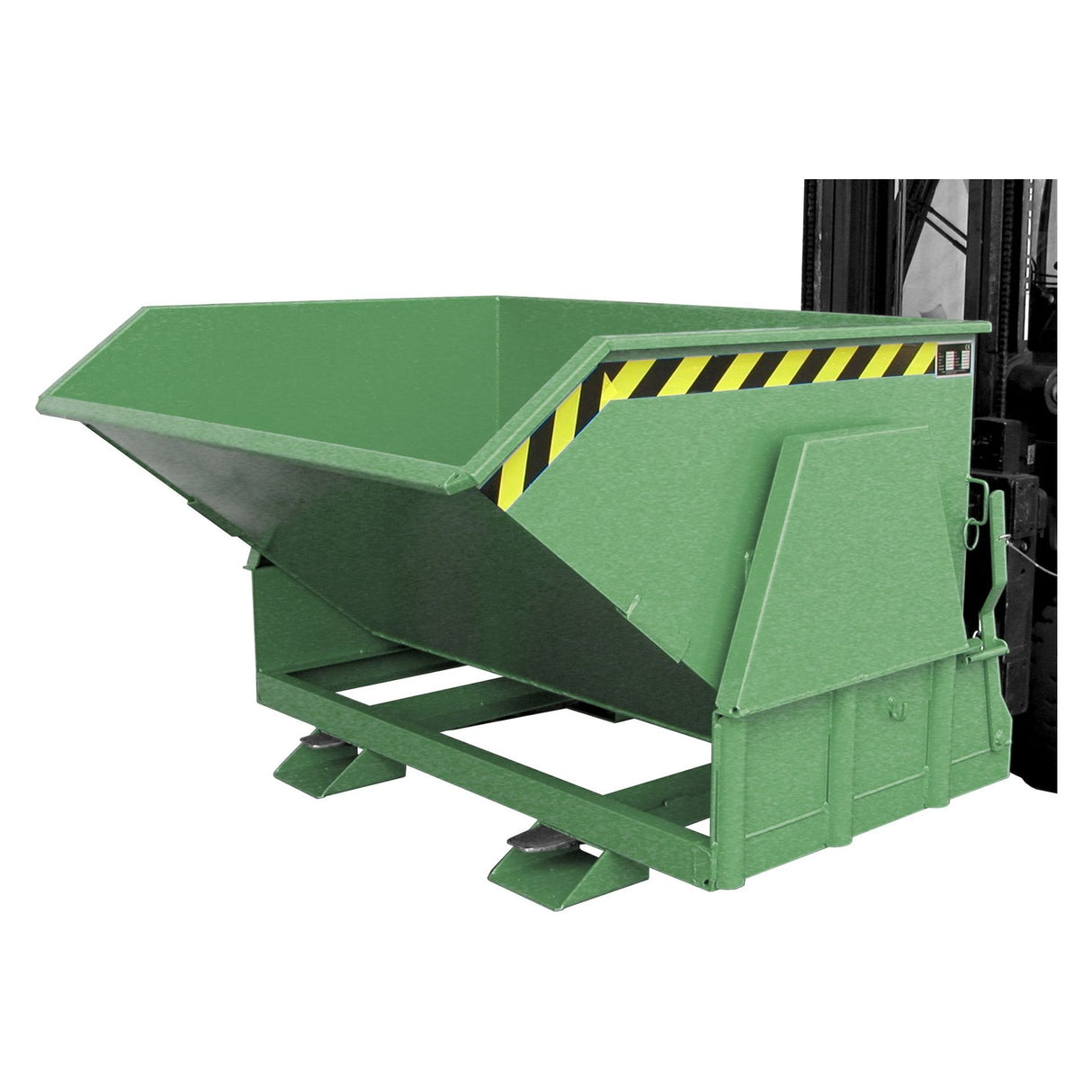 BAUER Südlohn Kippbehälter Typ BK 120 RAL 6011 Resedagrün - Art.-Nr. 4410-09-0000-4