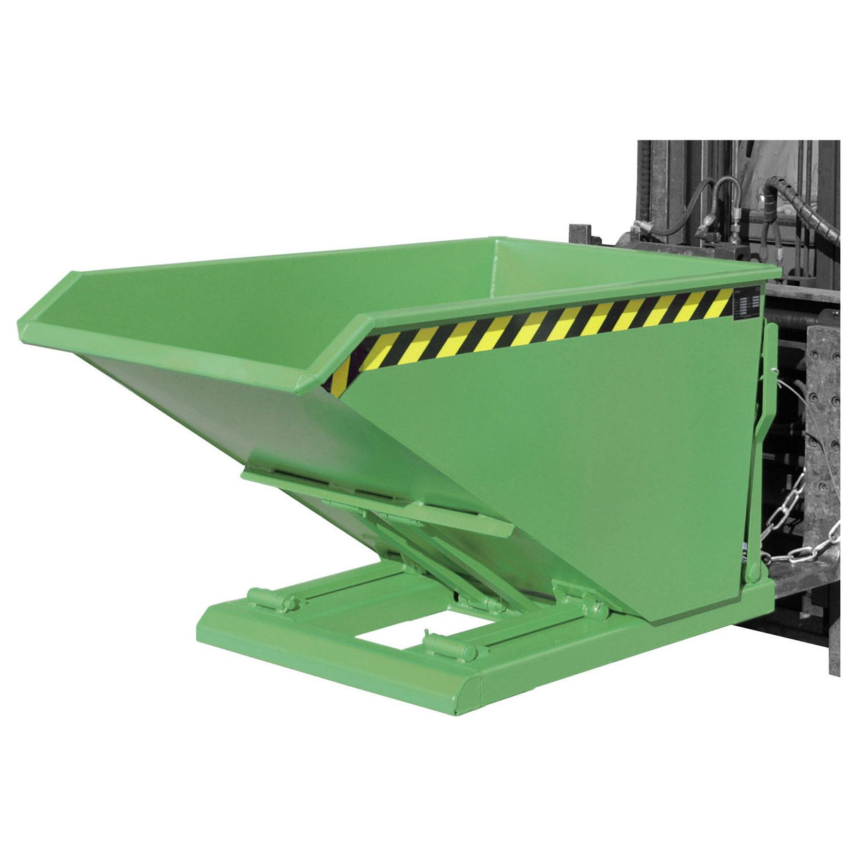 BAUER Südlohn Kippbehälter Typ NK 50 RAL 6011 Resedagrün - Art.-Nr. 4412-02-0000-4