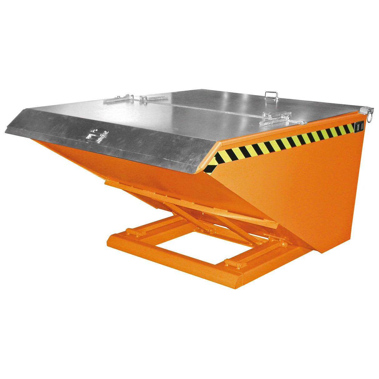 BAUER Südlohn Kippbehälter Typ NK 75 RAL 2000 Gelborange - Art.-Nr. 4412-03-0000-1