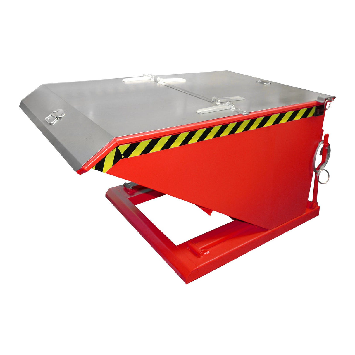 BAUER Südlohn Kippbehälter Typ NK 75 RAL 3000 Feuerrot - Art.-Nr. 4412-03-0000-2